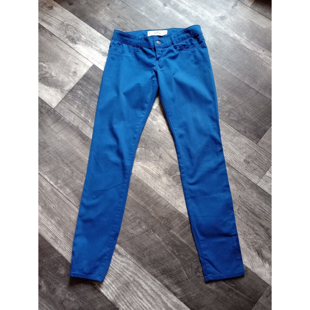 Hollister Women's 0 Bright Blue Skinny Jeans